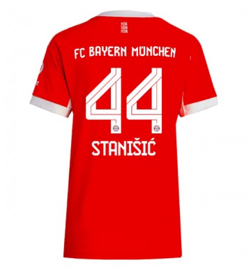 Bayern Munich Josip Stanisic #44 Hjemmebanetrøje Dame 2025-26 Kortærmet